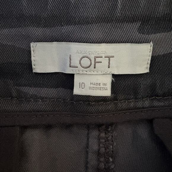 Ann‎ Taylor LOFT Gray Camouflage Pencil Skirt Pockets Womens Size 10 (1675) - Picture 3 of 4